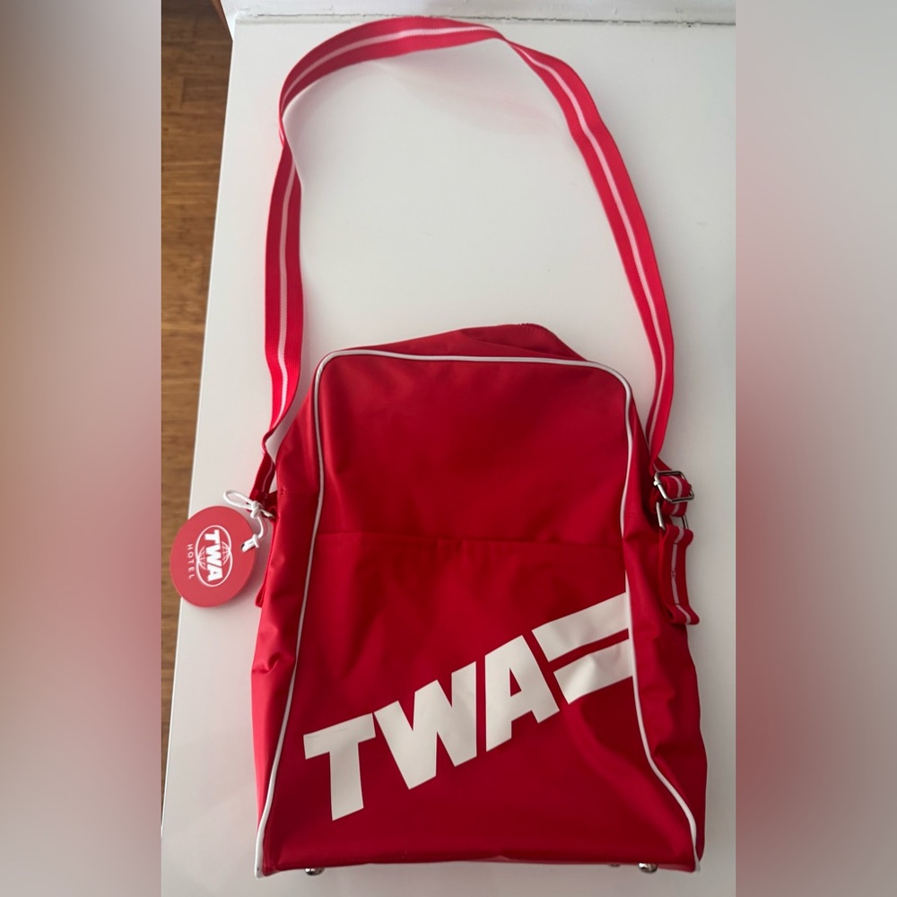 Red TWA Flight Bag From TWA Hotel - Brand New with Tags & Never Used